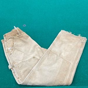 B01 BRN Carhartt Double Knee Pants - 29x30